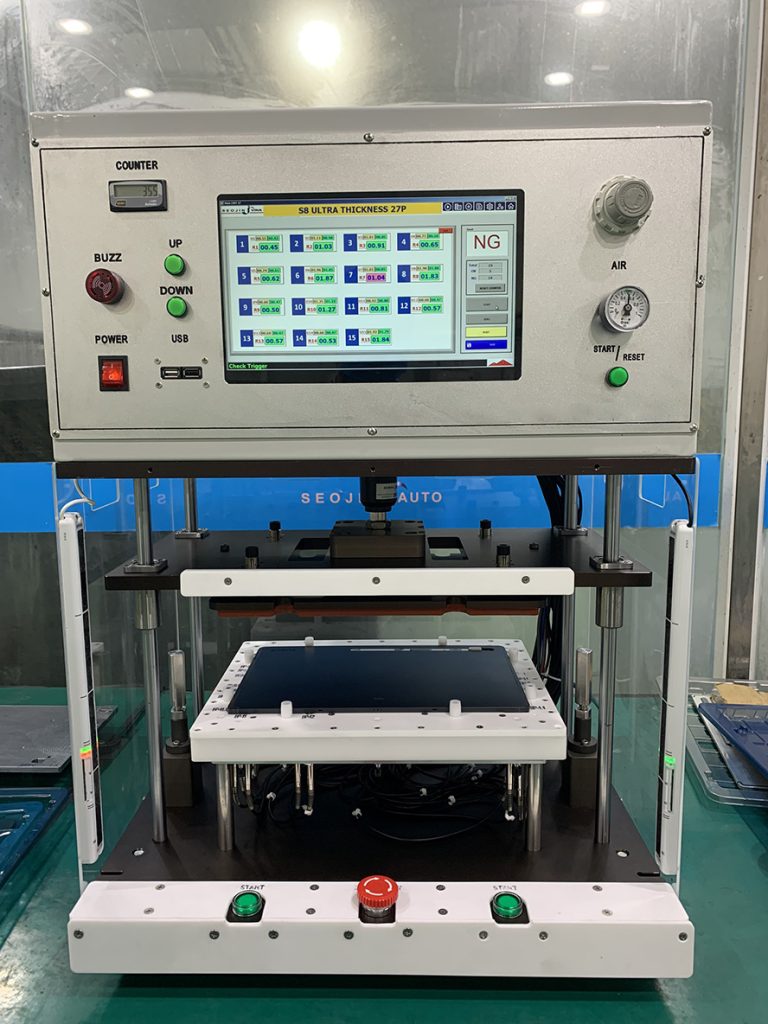 Jig kiểm tra độ dày mỏng khoảng cách sản phẩm