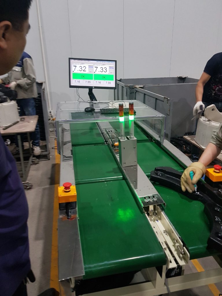 hệ thống cân băng tải