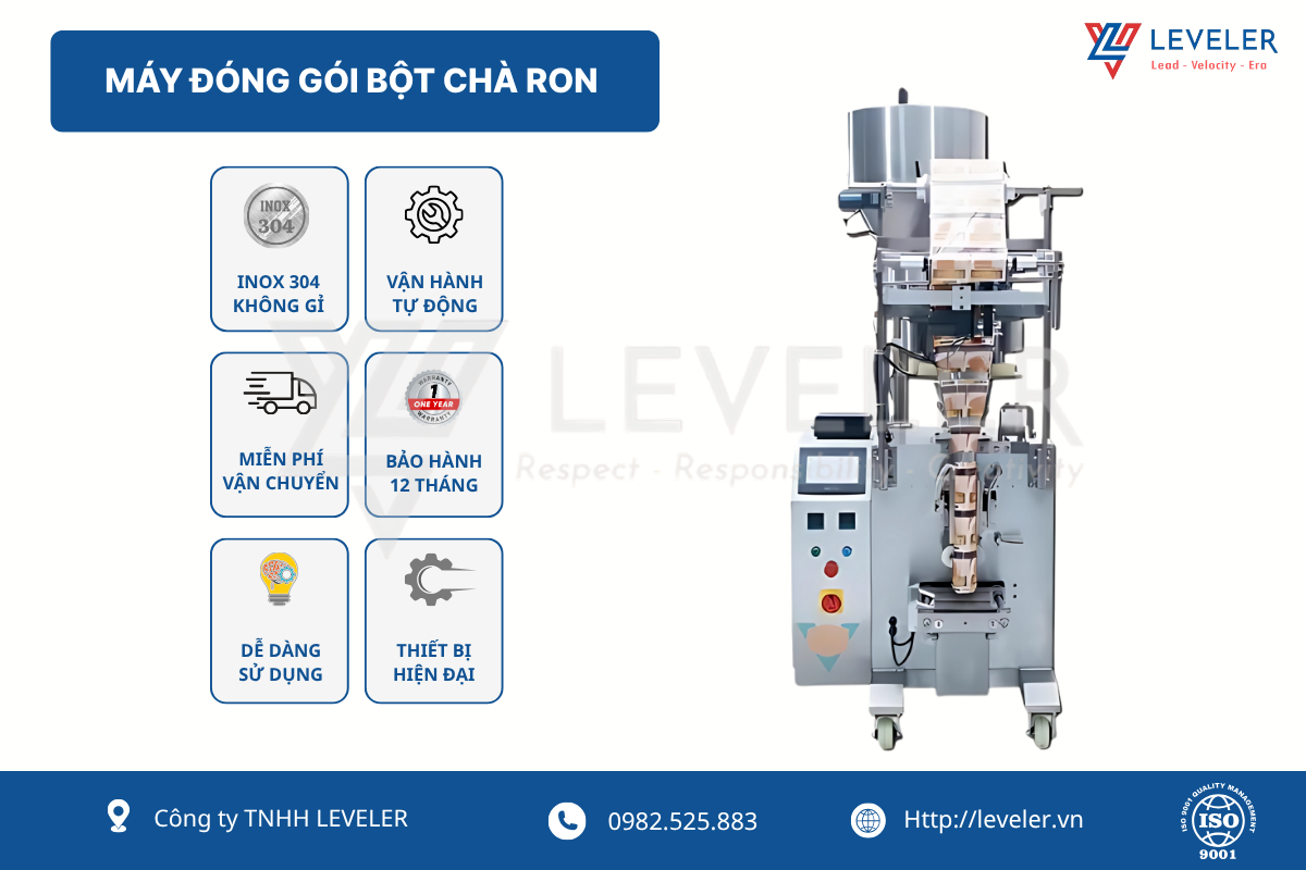 Máy đóng gói bột chà ron