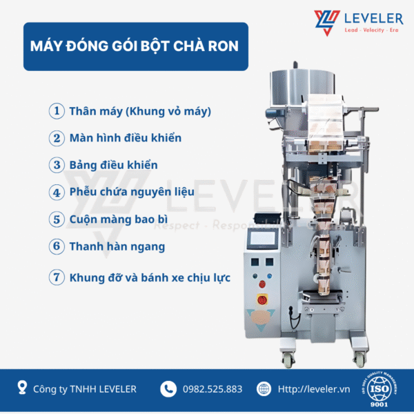 Máy đóng gói bột chà ron nhanh chóng, kín kít - Ảnh 2