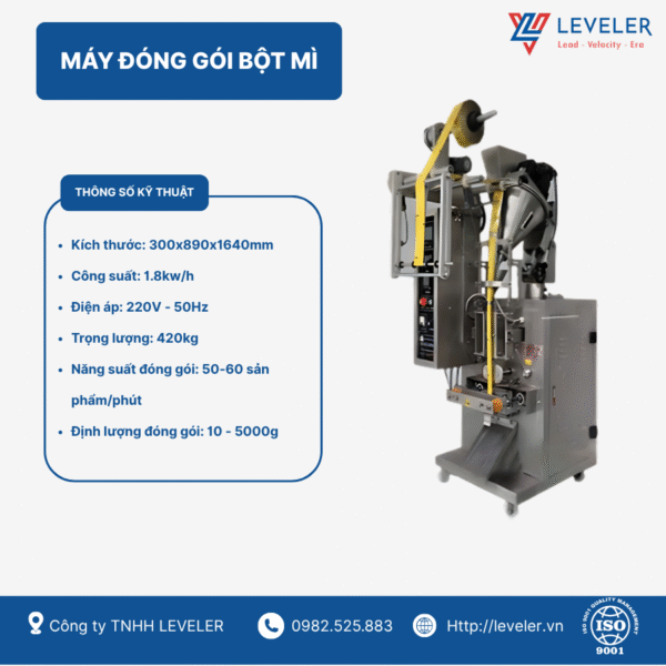 LEV-04 Máy đóng gói bột mì chất lượng cao, bền bỉ - Ảnh 2