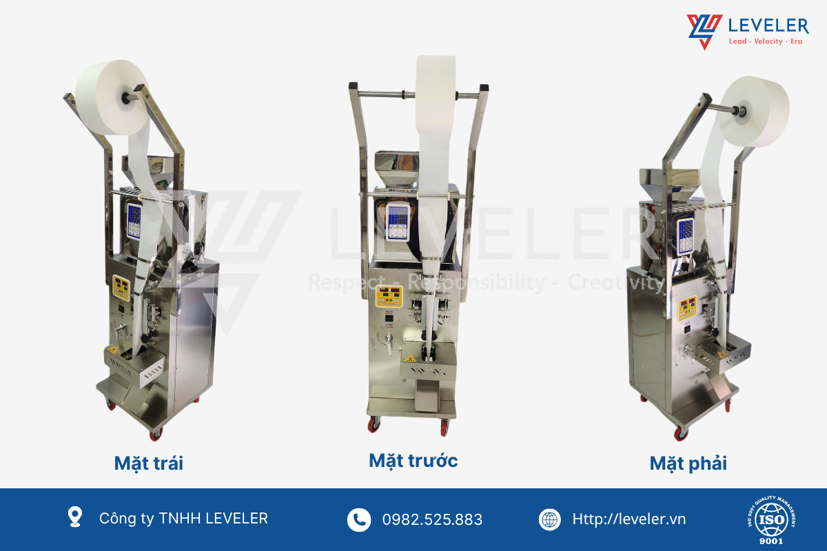 Máy đóng gói trà túi lọc mini Leveler