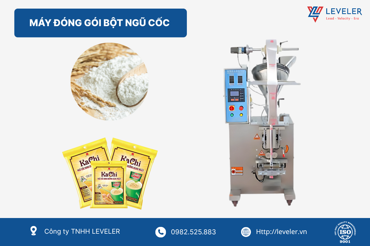 Thành phẩm sau khi sử dụng máy đóng gói bột ngũ cốc