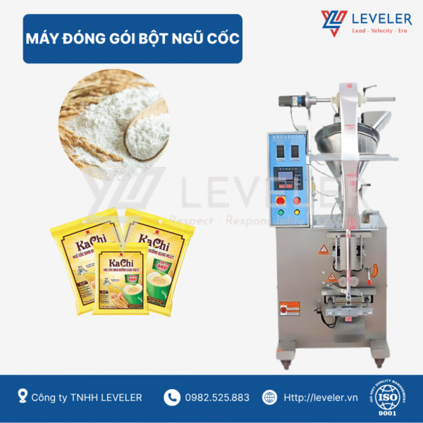 Máy đóng gói bột ngũ cốc tiện lợi, an toàn - Ảnh 3