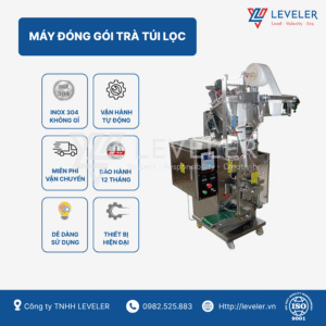 Đặc điểm máy đóng gói trà túi lọc Leveler
