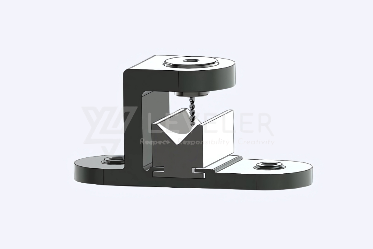 Mẫu thiết kế đồ gá khoan của khách hàng do Leveler thực hiện Mẫu thiết kế đồ gá khoan của khách hàng do Leveler thực hiện