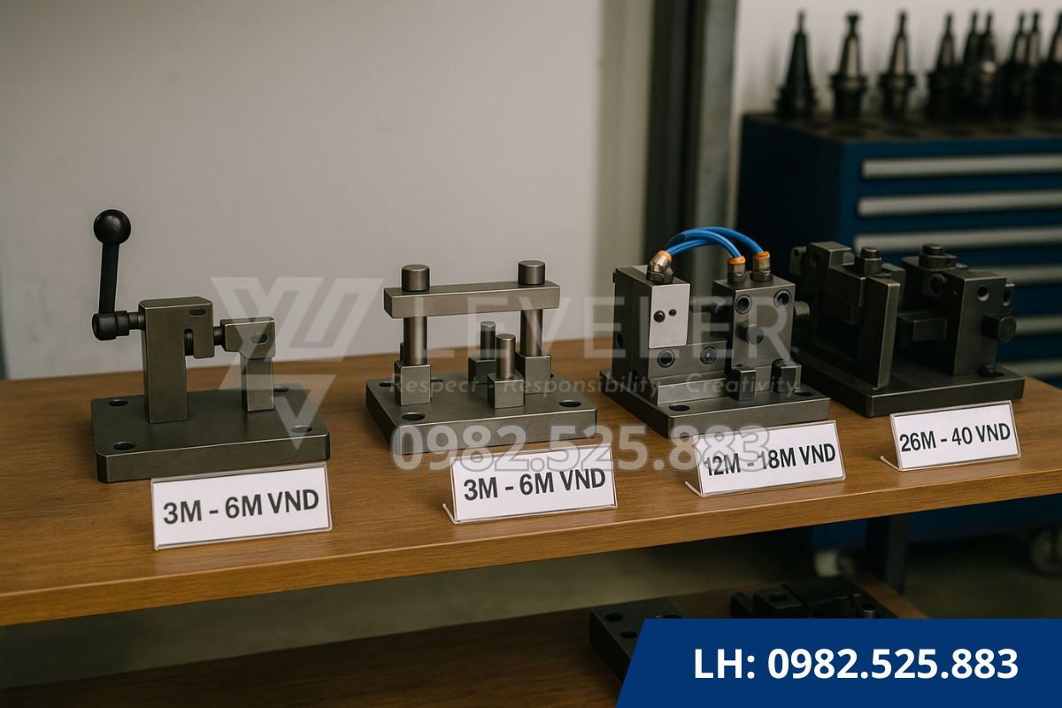 Đồ gá trên máy phay có thể phục vụ nhiều lĩnh vực Đồ gá trên máy phay có thể phục vụ nhiều lĩnh vực