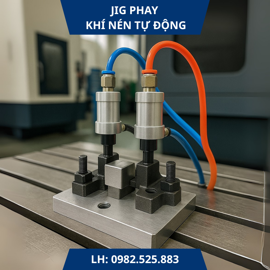 Mẫu sản phẩm JIG phay khí nén tự động Mẫu sản phẩm JIG phay khí nén tự động