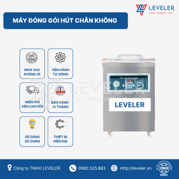 LV 09 Máy đóng gói hút chân không Leveler tăng năng suất