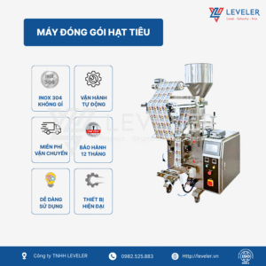 LV 11 - Máy đóng gói hạt tiêu Leveler hiện đại, vận hành tự động