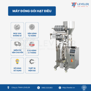 LV 12 - Máy đóng gói hạt điều Leveler uy tín, chất lượng vượt trội