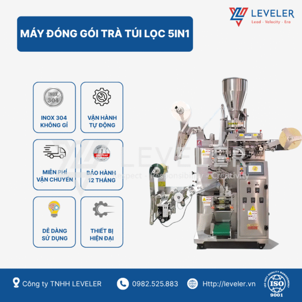 Đặc điểm máy đóng gói trà túi lọc Leveler